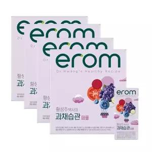 이롬 황성주 과채습관 퍼플 과일야채주스 190ml 64팩