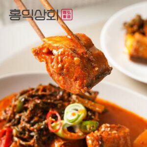 [홍익상회] [시래기 코다리 조림 900g (2인분) x 3팩] 최상급 코다리 찜 요리 밀키트