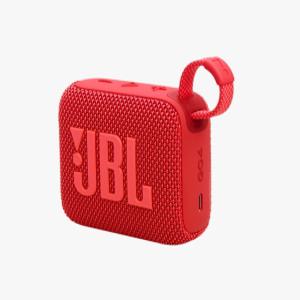 JBL GO4 휴대용 블루투스 스피커 JBLGO4RED 레드 방수 아웃도어 캠핑