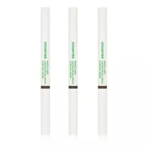 이니스프리 심플라벨 래스팅 펜슬 브로우 0.15g 02 내추럴브라운 3개