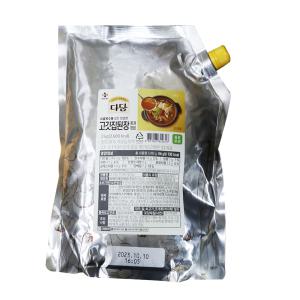 백설 다담 고깃집 된장찌개양념2kg 2개
