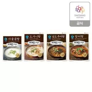 청정원 호밍스 사골곰탕 8개 + 보양식(도가니탕, 추어탕, 장어탕) 3팩 골라담기