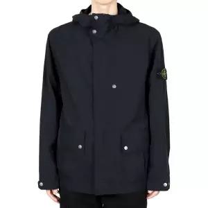 [스톤아일랜드] 남성 와펜 패치 마이크로 트윌 후드 자켓(네이비) K1S15 4100006 S0026 V0020