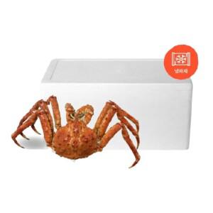 러시아 활 킹크랩 하나사키 브라운 블루 레드킹크랩 (A급 자숙 3.7kg)