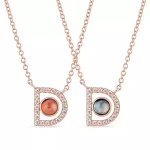 도로시 14k 센서빌D 천연석 목걸이2type