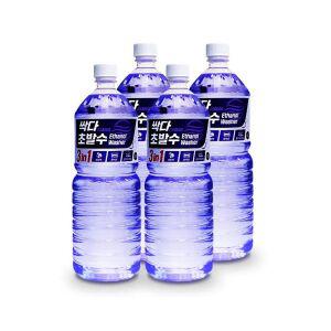 2+2 싹다 3in1 초발수코팅 워셔액 에탄올 강력한 세정 광택 사계절 1.8L 4개