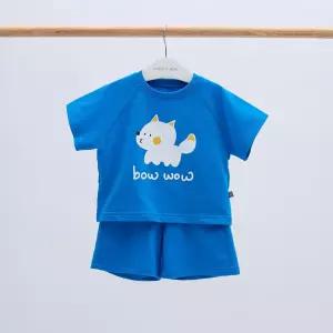 달퐁 바우와우 쮸리 반팔 상하