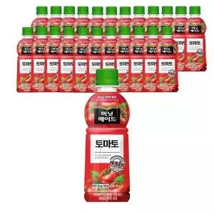 코카콜라 미닛메이드 토마토 350ml X 24PET 주스 과일