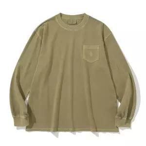 [유니폼브릿지]UBC pigment l/s tee khaki