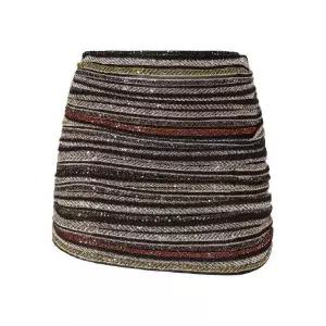 미쏘니 striped mini skirt DS25WH02BK01C3 TP440280335