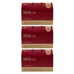 종근당건강 홍삼녹용 프리미엄 50ml x 30포 x 3박스 /An