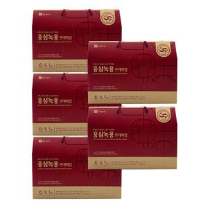 종근당건강 홍삼녹용 프리미엄 50ml x 30포 x 5박스 /An