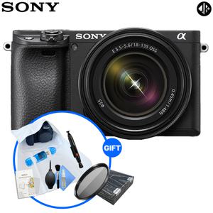 소니 ILCE-A6400 블랙+18-135mm + 입문 패키지(MCUV 필터/렌즈 클리닝펜/포켓융/청소키트/리더기/보호필름)