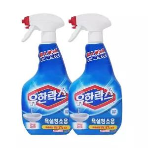 유한락스 욕실 청소용 600ml+600ml