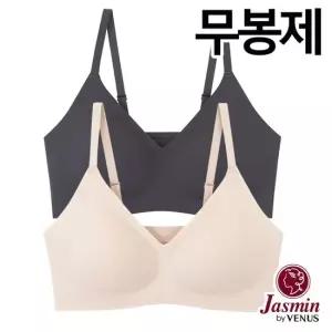 [자스민by비너스]소프트터치 프리컷 패드고정 누디 브라탑1종[JBRA032]S-XL