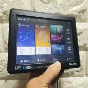 중고 한라홀딩스 만도 MP2000 HD 지니맵 2D 8GB 7인치 내비게이션