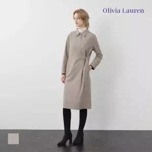 [올리비아로렌] 벨트 H라인 원피스_VOCOA3W9236