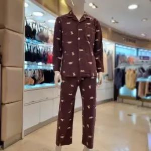 MP8756A 면 기모 라쿤 프린트 남성 파자마