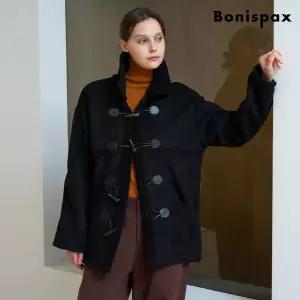 [롯데백화점]보니스팍스 양털 더플무스탕 코트 (XP1JH004L0)