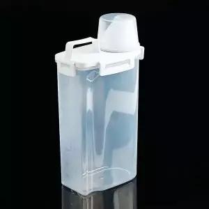 잡곡통 3L 보관 투명 씨리얼 사료