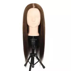 연습용 통가발 70% 인모 50.8cm 브라운 (CHO-C20)