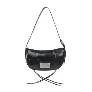 마뗑킴크로스백 QQM MK2500BG002VBB HALF SHIRRING RIBBON ROUND BAG