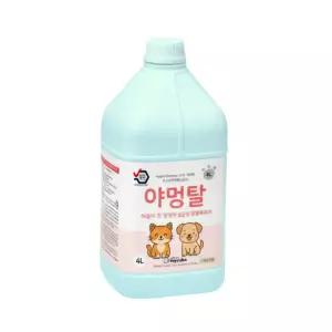 [야멍탈] 4L 야옹이 멍멍이 살균탈취제, 강아지 고양이 살균탈취제 가정용 리필
