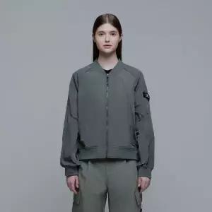 [내셔널지오그래픽] N241WJP970 여성 아나스 블루종 점퍼 LICHEN KHAKI