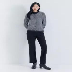 [지센] (기본/롱)(2컬러) 핏센 부츠컷 밴딩 기모 슬랙스 LOPTPA01