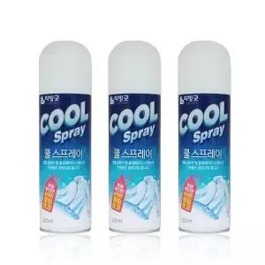 [셀러허브]쿨 스프레이 스포츠 레져 급속냉각 220ml X 3개 (S38984757)