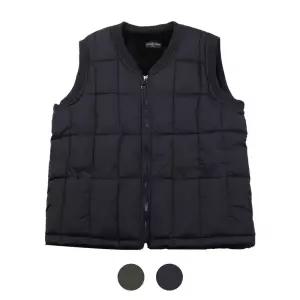 남성 겨울 융 기모 안감 브이넥 패딩조끼 YD-VEP-450,1