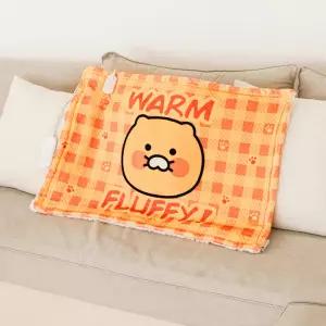 ka 카카오프렌즈 춘식이 온열 무릎담요 약 80x55cm 양면 소재 간편한 안전 간편 조작 6단계 온도 설정 기능