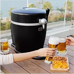 가정용 캠핑용 홈바 하우스파티 크림 맥주 생맥주 냉장고 케그 디스펜서 비어텐더 5L