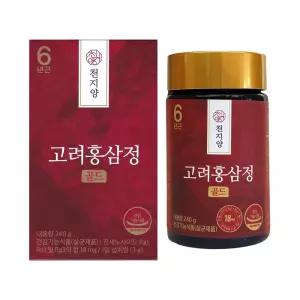 천지양 6년근 고려홍삼정 골드 240g 1개 / 써클