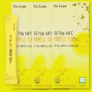 [셀러허브]닥터린 유기농 NFC 레몬즙 100% 레몬수 14포 x 3박스 레몬주스 (S33306314)