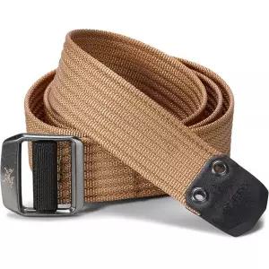 Arc'teryx 컨베이어 벨트 38 | 금속 버클이 달린 38MM 웨빙 벨트 | 캔버스, 라지