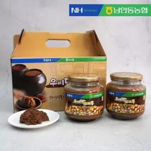 [남안동농협] 전통된장 선물세트 (된장 800g x 2입)