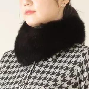 천연 모피 리얼 폭스 여우털 겨울 퍼 목도리 C12540