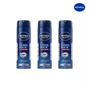 니베아 맨 데오드란트 스프레이 쿨 킥 200ml 3개