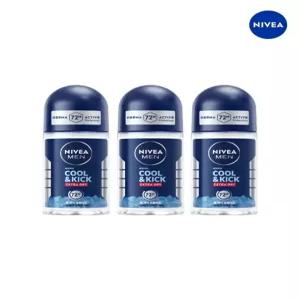 니베아 맨 데오드란트 롤온 쿨 앤 킥 50ml 3개