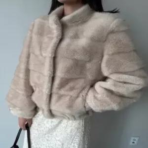 [제이0]고퀄 럭스 컷팅 밍크 퍼 무스탕 점퍼 자켓