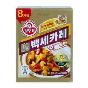 코스트코 오뚜기 백세카레 (약간매운맛) 100g x 8 개입