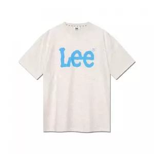 리 LEE 빅 로고 티셔츠 오트밀 LE2402ST01OT 276735