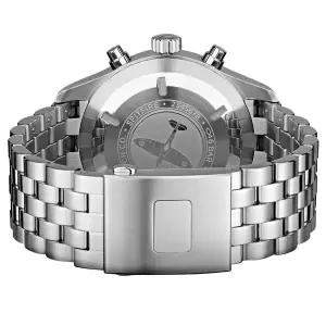 호환 IWC 파일럿 팔찌 마크 17 18 어린 왕자 IW 용 스테인레스 스틸 스트랩 20mm 21mm 남성용 시계 액세서