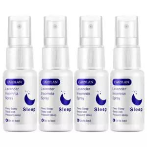 멜라토닌 스프레이 수면 유도 테라피 뿌리는 식물성 천연 보조제 100ml 4개
