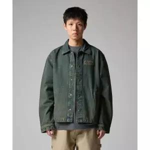 디키즈 DICKIES 루이스타운 데님 재킷 Deep Green DK0A4Z76K57 144059
