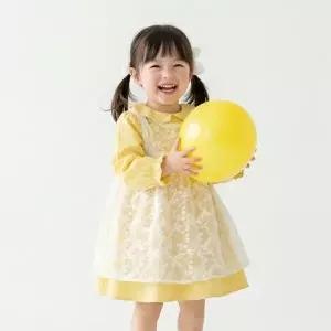 [더센트럴] 아가방 봄 데이레이스원피스(조끼)(YELLOW)01T13405687