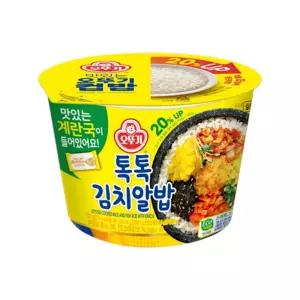 오뚜기 컵밥 톡톡 김치알밥 (계란국) 227G X 12개