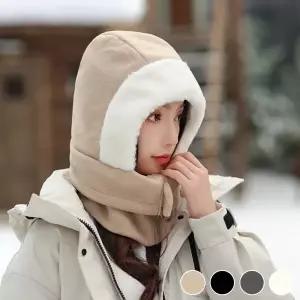 넥워머 머플러 목도리 겨울 소프트 후드워머 바라클라바 기모 여자