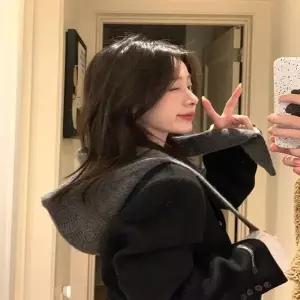 넥워머 머플러 목도리 겨울 귀여운 모자 일체형 보넷햇 끈 여성